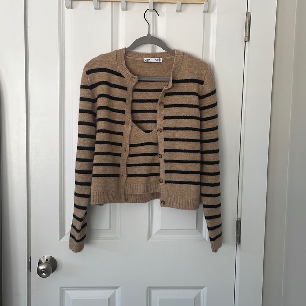 Zara Sweater/Tank Set